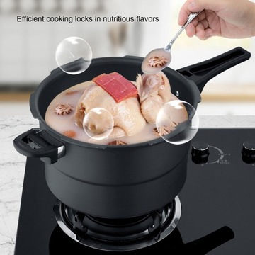 Скороварка Алюминиевый сплав Нержавеющая сталь Совместимость с фотоэлектрической газовой индукцией