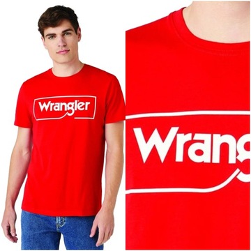 WRANGLER FRAME LOGO MĘSKA KOSZULKA T-SHIRT M