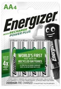 Зарядное устройство ENERGIZER Maxi + 4 батарейки АА 2000