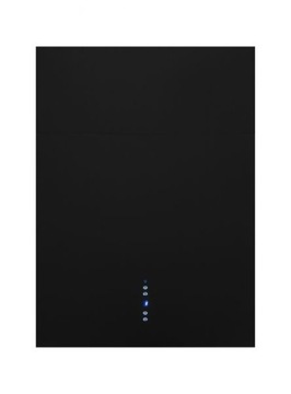 Островная кухонная вытяжка QUADRO MAX OR MATT BLACK