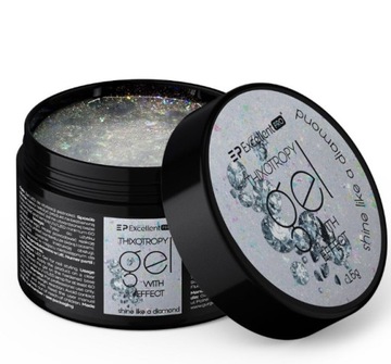 Excellent PRO THIXO Żel budujący LED/UV Effect shine like a diamond 15g