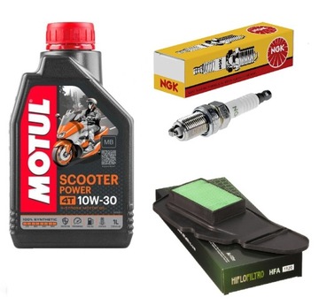 OLEJ FILTR ŚWIECA HONDA PCX 125 12-18r