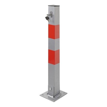 SŁUPEK PARKINGOWY SKŁADANY NA ZAMEK BLOKOWANY 65CM