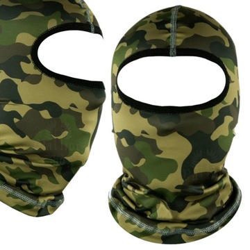 Kominiarka Motocyklowa Moro pod Kask Termoaktywna