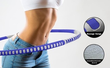 Массажер для обруча * Пена * Fit * Для похудения 88 см