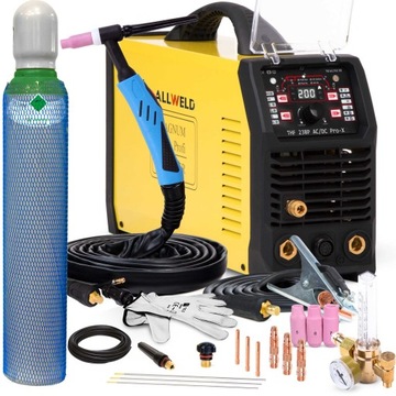 SPAWARKA INWERTEROWA MAGNUM THF 238 PRO X TIG AC DC MMA 230V 200A ALU PULS