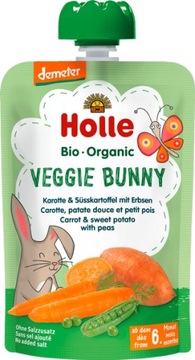Holle BIO Mus Warzywny Wegetariański Króliczek