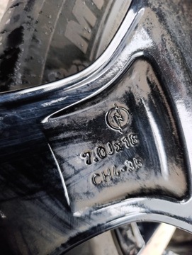 4× DISK HLINÍK BMW OE 7.0" X 18" 4X108
