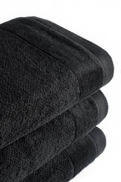 RĘCZNIK 70x140 VITO 550g czarny męski SPA sauna