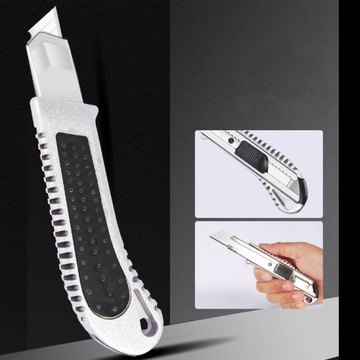 НОЖ ДЛЯ ОБОЙНЫХ НОЖОВ ДЛЯ РЕЗКИ МЕТАЛЛИЧЕСКОЙ ОБИВКИ СЛОМАННОЕ ЛЕЗВИЕ 18мм