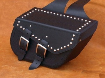 СУМКИ БОКОВЫЕ ДЛЯ МОТОЦИКЛА, КОЖА, 42x25x13см