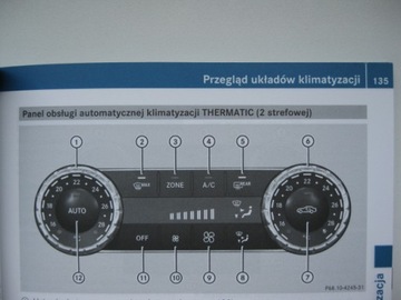 Mercedes W204 C Klasa 11-14 instrukcja obsługi PL