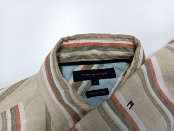 TOMMY HILFIGER PREMIUM LINEN LNIANA KOSZULA r. S