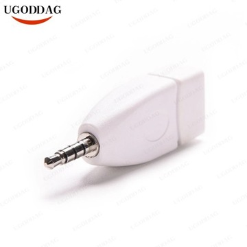 Автомобильный конвертер MP3-плеера, аудиоадаптер, штекер AUX 3,5 мм, аудиоразъем