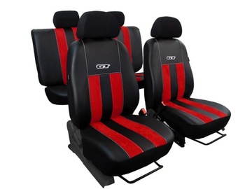 SEAT LEON I TOLEDO 1 IBIZA 3 4 Pokrowce SKÓRZANE