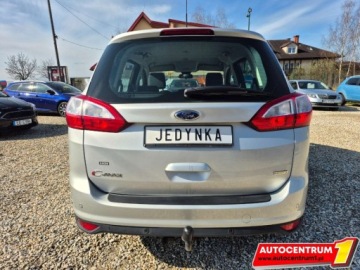 Ford C-MAX II Minivan 1.0 EcoBoost 100KM 2014 Ford C-MAX Czujniki Parkowania Klimatyzacja Grzane Fotele Pelen Serwis, zdjęcie 6