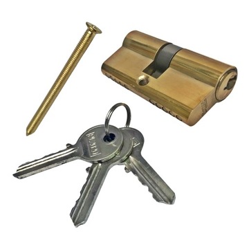 Замок для ворот, комплект СТАНДАРТ, вставка в ручку