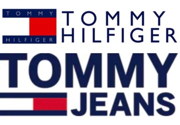 Koszula Tommy Hilfiger granatowo-czarowna rozmiar M bawełna