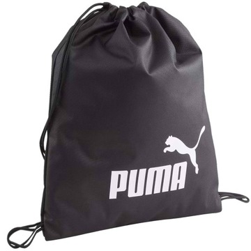PUMA PHASE GYM SACK 079944 01 WOREK SPORTOWY NA BUTY PLECAK W-F CZARNY