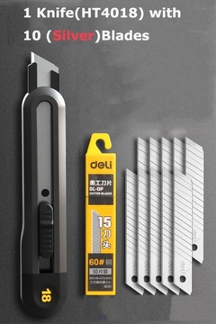 Универсальный нож Deli, портативный карманный нож для коробок
