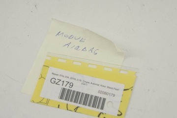 GZ179 Nissan 370z Z34 Модуль подушки безопасности