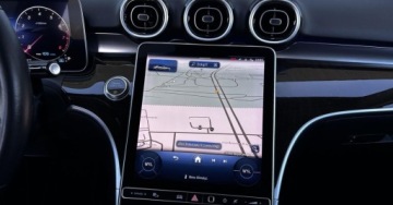 Mercedes Klasa C W206 Limuzyna 1.5 180 170KM 2021 Mercedes-Benz Klasa C SalonPL 9G Avantgarde Kamera LED Ambiente Podgrzewan, zdjęcie 16