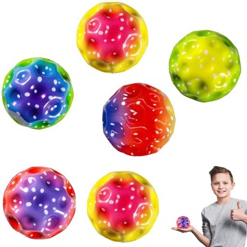 МЯЧ METEOR SKYBALL 7СМ 6ШТ.