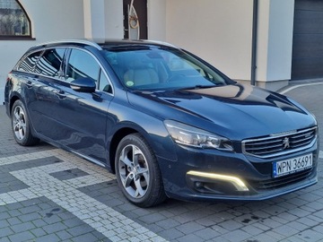 Peugeot 508 I SW Facelifting 2.0 BlueHDi 150KM 2015 Peugeot 508 2.0 hdi wersja Active Perla Full Led, zdjęcie 1