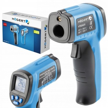БЕСКОНТАКТНЫЙ БЕСКОНТАКТНЫЙ ТЕРМОМЕТР -50° ДО 500°C