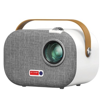Blitzwolf Rzutnik Mini Projektor LED 1080P Full HD WiFi Bluetooth Android