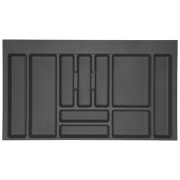 Вставка для столовых приборов в ящик 90 OPTIMA EMUCA antra