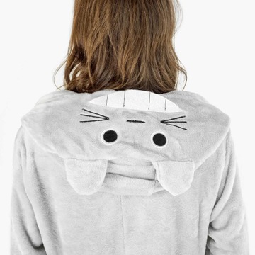 KOSTIUM ONESIE DRES CIEPŁY PIŻAMA PLUSZOWA JEDNOCZĘŚCIOWA KIGURUMI XL