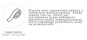 KURTKA ZIMOWA MĘSKA 4F Z KAPTUREM MEMBRANA R. XL