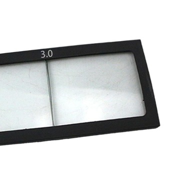 1x Сварочная линза диоптрий 0 11x5,5 см 3,0.