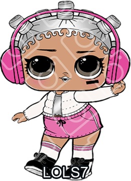 LOL SURPRISE Торт-сюрприз с вафельным принтом Сахарная бумага 10х14см