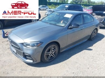 Mercedes Klasa C W206 2024 Mercedes-Benz Klasa C C300 2024, auto odpala i jezdzi, od ubezpieczalni