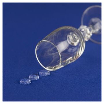 ЭЛЕГАНТНАЯ ГЛАДКАЯ КРУГЛАЯ СКАТЕРТЬ КРУГ ВАСИЛЬК Ø140