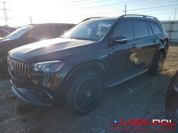 Mercedes GLS X167 2021 Mercedes-Benz GLS 63 AMG_4matic_4.0 L_V8_2021r 4.0 Benzyna 603KM