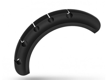 Клееный кабельный органайзер с 5 отверстиями.