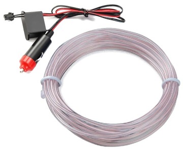 3M ŚWIATŁOWÓD EL WIRE LED TAŚMA PASEK AMBIENT