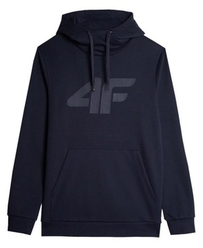 МУЖСКАЯ ТОЛСТОВКА 4F С КАПЮШОНОМ, ХЛОПОК AW23M694