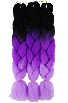 СИНТЕТИЧЕСКИЕ ВОЛОСЫ COLORFUL BRIDGE DREADS 3-07