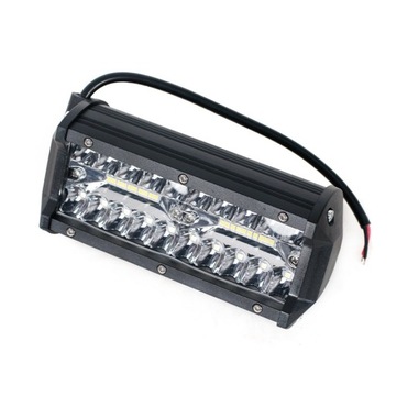 ZESTAW 2x MOCNA LAMPA ROBOCZA 120W 40 LED ledbar HALOGEN 12V 24V HOMOLOGACJ