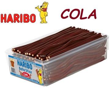 HARIBO Żelki BALLA Stix kable Cola Kola 150szt