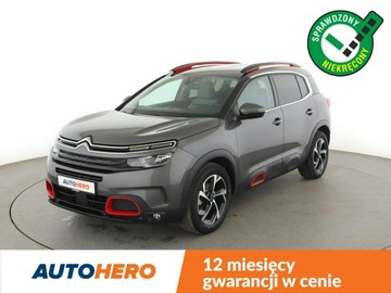 Citroen C5 Aircross SUV 1.2 PureTech 130KM 2019 Citroen C5 Aircross skóra kamera180 navi
