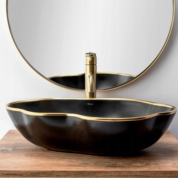 LUNGO GOLD HIGH BRUSHED смеситель для умывальника