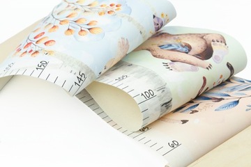 Таблица роста детей на ХОЛСТЕ Лесные животные II