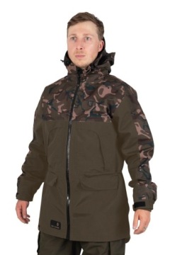 Kurtka Fox Aquos Tri Layer 3/4 Jacket Camo/Khaki M Rozmiar: Medium (M)