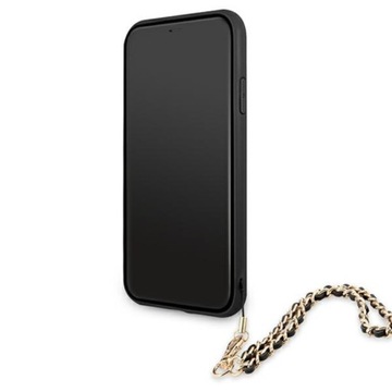 Чехол-цепочка GUESS Saffiano + цепочка для iPhone 11