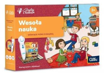 CZYTAJ Z ALBIKIEM ZESTAW WESOŁA NAUKA +PIÓRO ALBIK